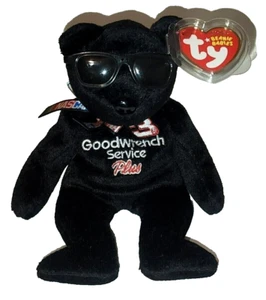 Ty Beanie Baby No 3 (#3)(DALE EARNHARDT) the NASCAR Bear 8.5" MWMTs Stuffed Toy - Picture 1 of 8