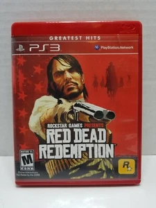 Red Dead Redemption PS3 Greatest Hits Playstation Clean Disc & Complete Map - Picture 1 of 5