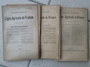 BULLETIN LIGUE AGRICOLE DE FRANCE, 1902/1903. - Picture 1 of 10