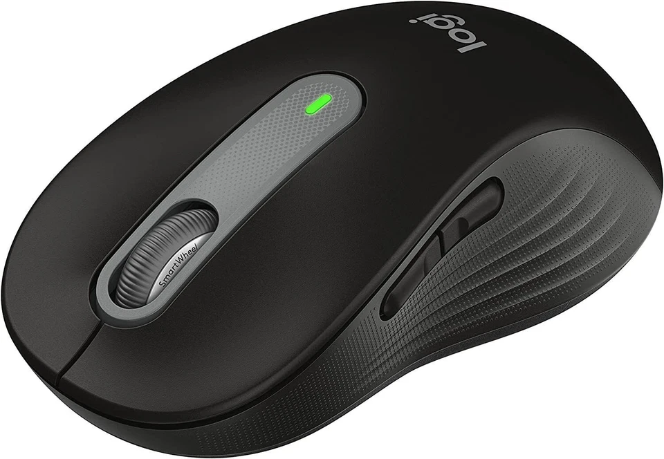 Logitech SIgnature M650 L Wireless Mouse - Graphite - 910-006231