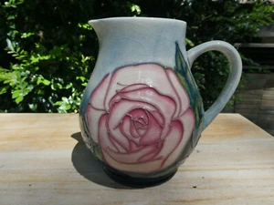 Vintage Moorcroft Collectors Club Rose Jug Designed by Sally Tuffin 14cms c1990 - Picture 1 of 8