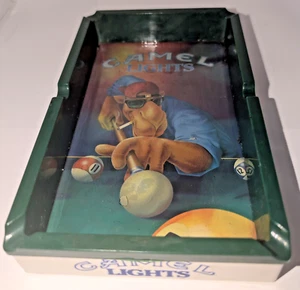 Joe Cool Camel Luces Bandeja Cigarrillo Cenicero Billar Mesa de Billar 1992 De Colección - Imagen 1 de 9