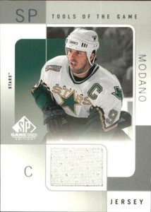 2000-01 SP Game Used Tools of the Game #MO Mike Modano Jersey - NM-MT