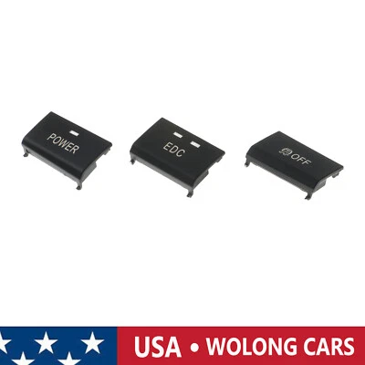 3x Instrument Panel Switch Button Cover for BMW E90 E92 E93 M3 2005-2012 - Image 1 of 4