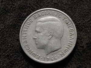 Griechenland, 1966 1 Drachme Münze - Konstantin II  - Bild 1 von 3