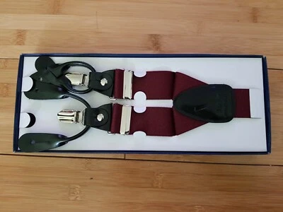 Cinturón Tirantes Vesuvio Napoli Extra Largo 48" Italia Foto 1 de 2