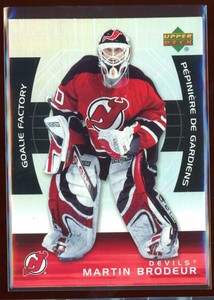 2005-06 McDonald's Upper Deck Goalie Factory #GF3 Martin Brodeur