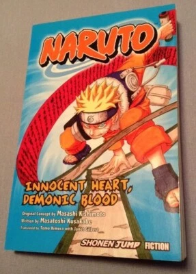 Naruto Innocent Heart, Demonic Blood Shonen Jump Fiction Viz Media Foto 1 de 2