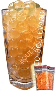 10 Tüten Wasserperlen ORANGE (MEDIUM 0.8-1.4cm) Gelperlen Aquaperlen Aqualinos - Bild 1 von 1
