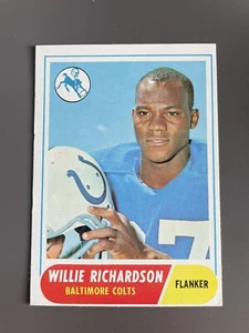 1968 Topps Willie Richardson #152 Rookie RC - Picture 1 of 2