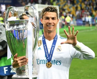 JERSEY CLASSIC Maglia Shirt REAL MADRID Final Champions League 2018 CRISTIANO RONALDO 7 CR7