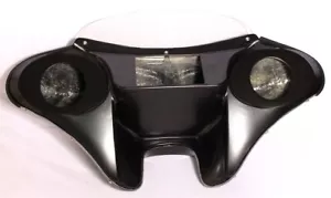 BATWING FAIRING WINDSHIELD 4 HARLEY BAGGER 1200 883 XL SUPER LOW IRON SPORTSTER - Picture 1 of 4