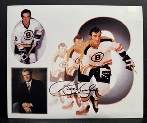 Tarjeta fotográfica firmada por Ken Hodge Boston Bruins 11x9 - Imagen 1 de 2