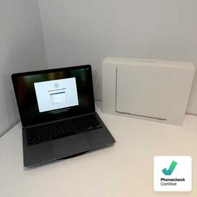 Apple MacBook Air 13" (2020) M1 | 8-Core CPU 7-Core GPU | 8GB | 256GB | Gre - Image 1 of 4