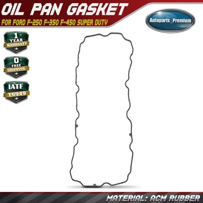 Junta inferior del cárter de aceite del motor para Ford F-250 F-350 F-450 Super Duty 2011 V8 6,7 L Foto 1 de 4