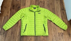 Patagonia Plumón Suéter Puffer Ligero Verde Neón Abrigo Chaqueta Para Hombre Talla XL - Imagen 1 de 5