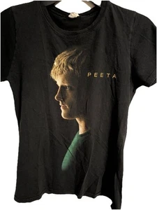 VTG Bay Island Sportswear Hunger Games Peeta T-Shirt Junior Size Lg (small) - Picture 1 of 5