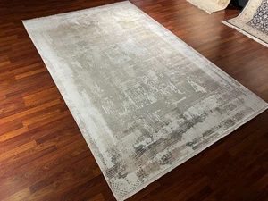 7x10 Fuß Türkischer Moderner Bambus Teppich, Acryl Bambus Wohnzimmerteppich - Bild 1 von 18