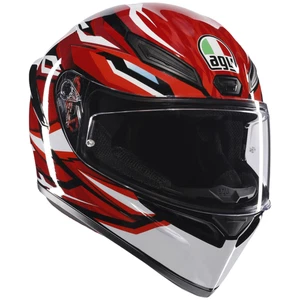 AGV K1-S Lion schwarz/rot/weiß Sport Urban Touring Helm E2206 - Bild 1 von 8
