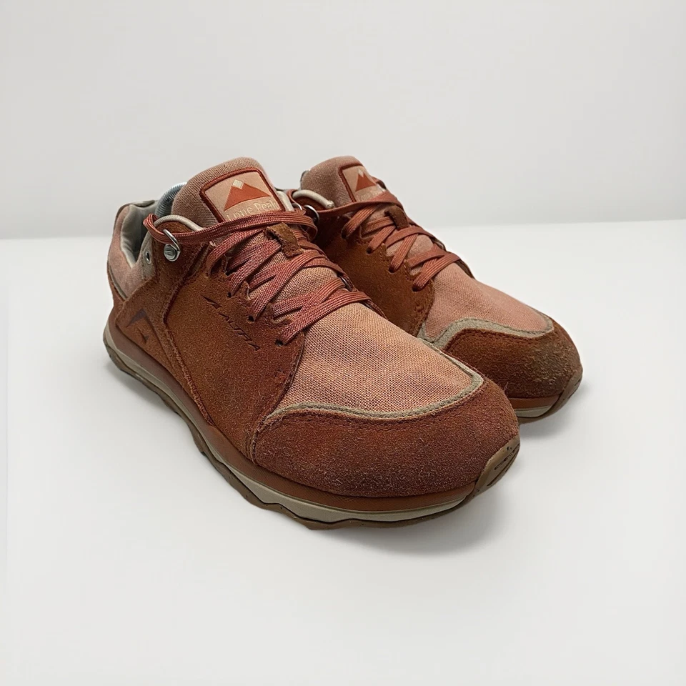 Zapatillas de Trail Running Altra Lone Peak Alpine Naranja Cáñamo Gamuza Arcilla Oscura Para Hombres 8.5 Foto 1 de 4