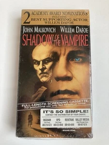 SHADOW OF THE VAMPIRE VHS SEALED FYC Promotional OSCAR SCREENER  VHS - Picture 1 of 7