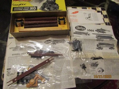Vintage Kadee HO L-103 Truss Logging Log Car Kit NOS - Image 1 of 4