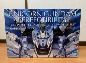 Kit de modelo de figura premium Bandai Unicorn Gundam Perfectibility PG 1/60 sin abrir - Imagen 1 de 11