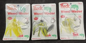 3 Vintage Fleck Weed-Watköder Angelköder Stk#76 @198 - Bild 1 von 5