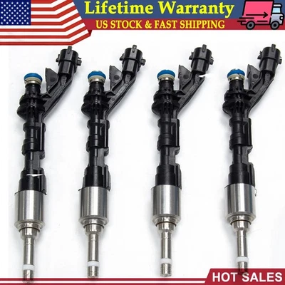 4Pcs Fuel Injectors For Jaguar F-TYPE XF XK Land Rover Discovery 5.0L 0261500298 Foto 1 de 4