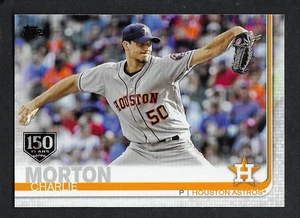 2019 Topps 150th Anniversary #169 Charlie Morton Houston Astros - Picture 1 of 1