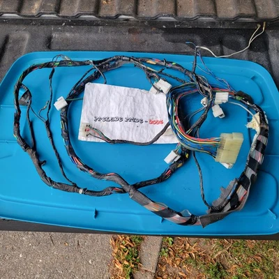 1985 Mazda Rx7 Taillight Wiring Rear Body Harness Taillights, Power Lid, Gas Lid - Image 1 of 4