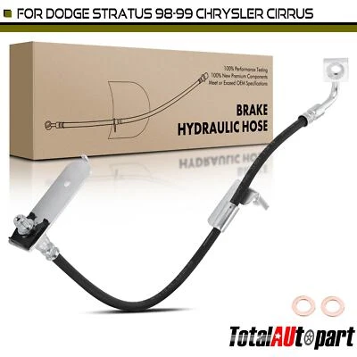 Mangueira hidráulica de freio para Dodge Stratus 1998-1999 Chrysler Cirrus 98-00 traseira LH - Imagem 1 de 4