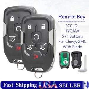 2 Replacement For 2015 - 2020 GMC Yukon Smart Prox Remote Key Fob HYQ1AA 315MHz - Foto 1 di 7