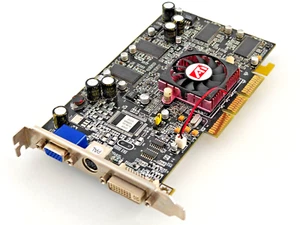 ATI Radeon 9000 PRO 128 MB AGP Video Graphics Card DVI VGA - Picture 1 of 5