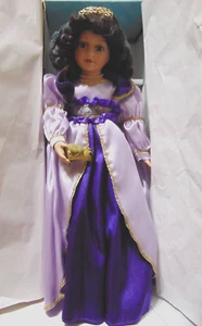 PRINCESS & THE FROG MUSICAL PORCELAIN DOLL 19" by San Francisco Music Box Co. - Picture 1 of 15