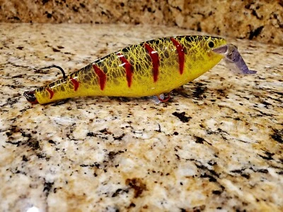 Custom Painted Rapala Super Shad Rap SSR-14 - Image 1 of 4