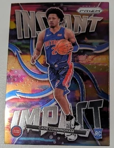 2021-22 Panini Prizm Cade Cunningham Instant Impact Insert Rookie RC Pistons #1 - Picture 1 of 2
