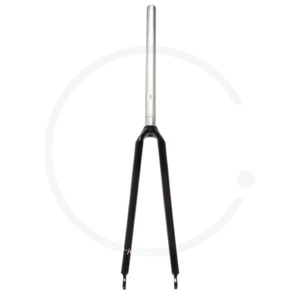 Carbon Racing Fork 3K Finish 28" Road Bike 700C | 1" Ahead | 350mm Alloy Steerer - Picture 1 of 6