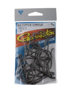 Gamakatsu Octopus Circle Hook 8/0 Value Pack Qty 25 - Picture 1 of 1