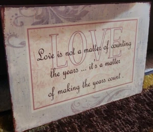 Make Love Count Wanddeko - Bild 1 von 4