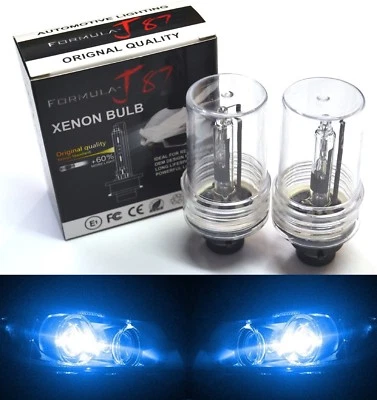 HID Xenon D2R Two Bulbs Head Light 10000K Blue Replacement Lamp Low Beam EO Fit - Image 1 of 4