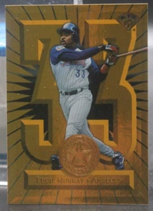 Eddie Murray (Angels) - 1997 Donruss Leaf Gold Leaf Stars #34 (#1609/2500) - Picture 1 of 1
