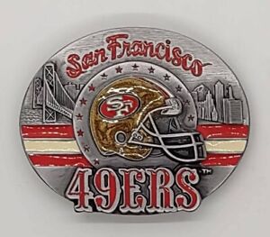 1993 San Francisco 49ers Belt Buckle
