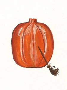 ÁLBUM DE RECORTES CARTA ALFABETO HALLOWEEN Q 1.5X2 RYTA CASA DE MUÑECAS OTOÑO Arte Calabaza - Imagen 1 de 1