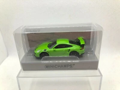 MINICHAMPS 1:87 PORSCHE 911 GT3RS 2015 VERDE - Immagine 1 di 2
