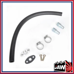 Kit de manguera flexible de retorno de aceite turbo GT25 GT28 GT30 GT35 50 cm - Imagen 1 de 1