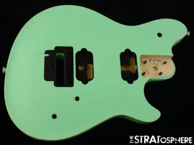 EVH Eddie Van Halen Wolfgang Especial CUERPO, HH Floyd Rose Route Satinado Surf Verde Foto 1 de 2
