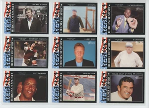 2009 Topps American Heritage Heroes of Sport Complete 25 card Set - Picture 1 of 6