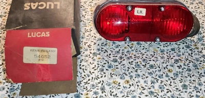 Volvo P1800, 1800E 1800S 1970-1972  NOS Lucas L671 Rear tail Lamp Unit - Imagem 1 de 4