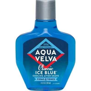 (2PK) Aqua Velva Classic Ice Blue Dopobarba di Raffreddamento, 3,5 Fl Oz 011509211323VL - Foto 1 di 2